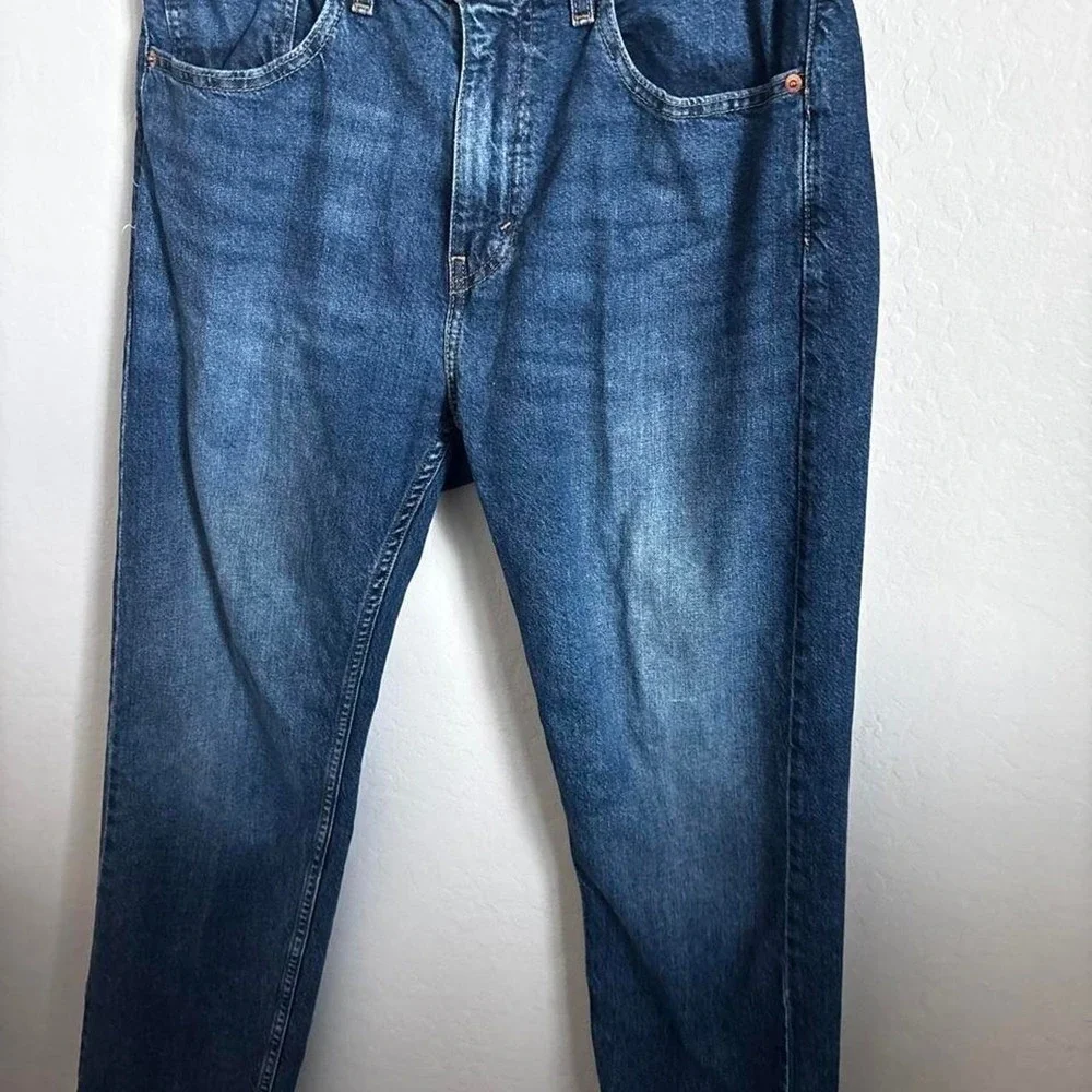 Levis 505 Mens Jeans Straight Leg Regular Fit Medium Wash‎ Denim 33x30